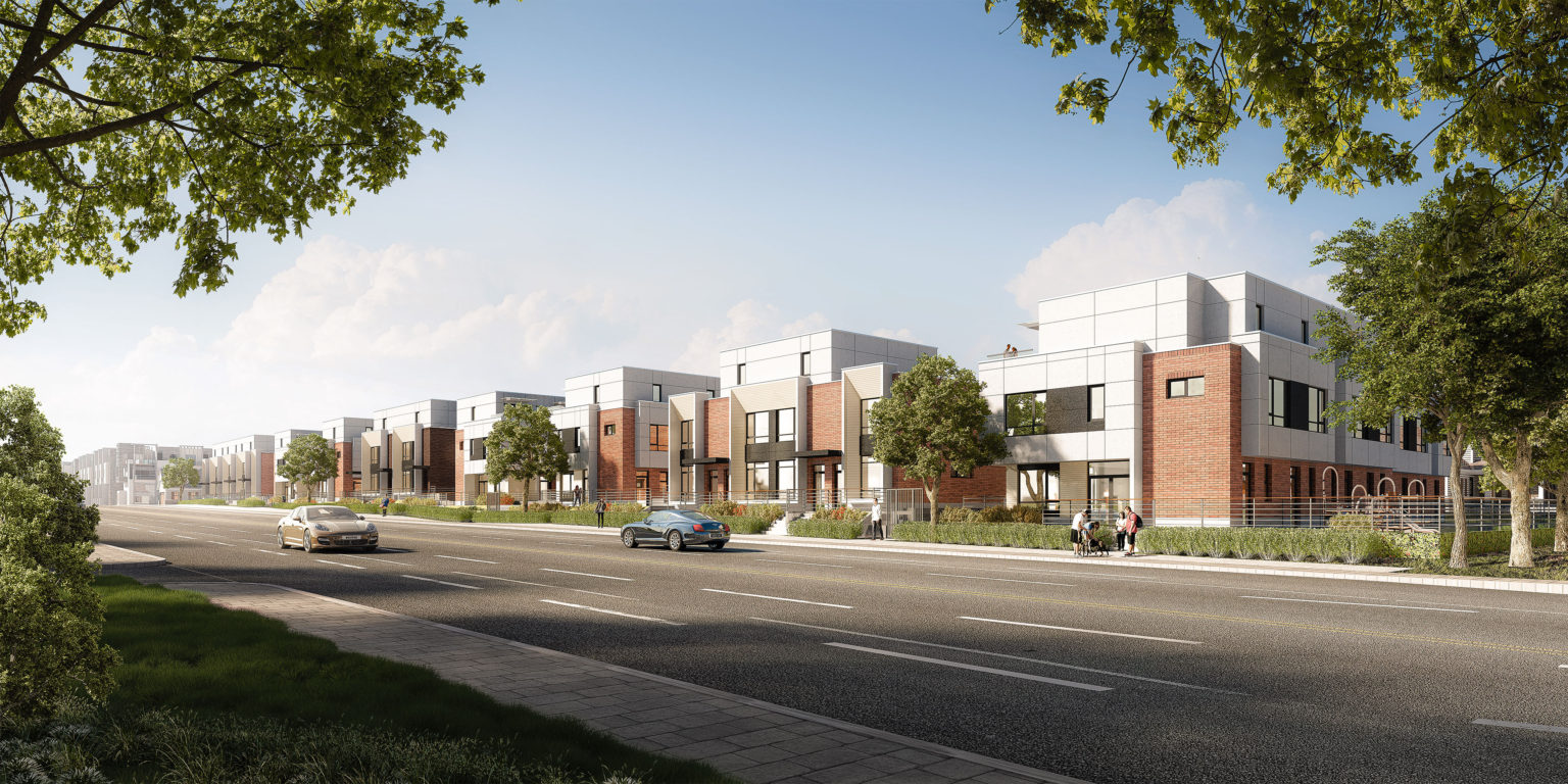 West Oak Townhomes West Oak by Shokai Canada